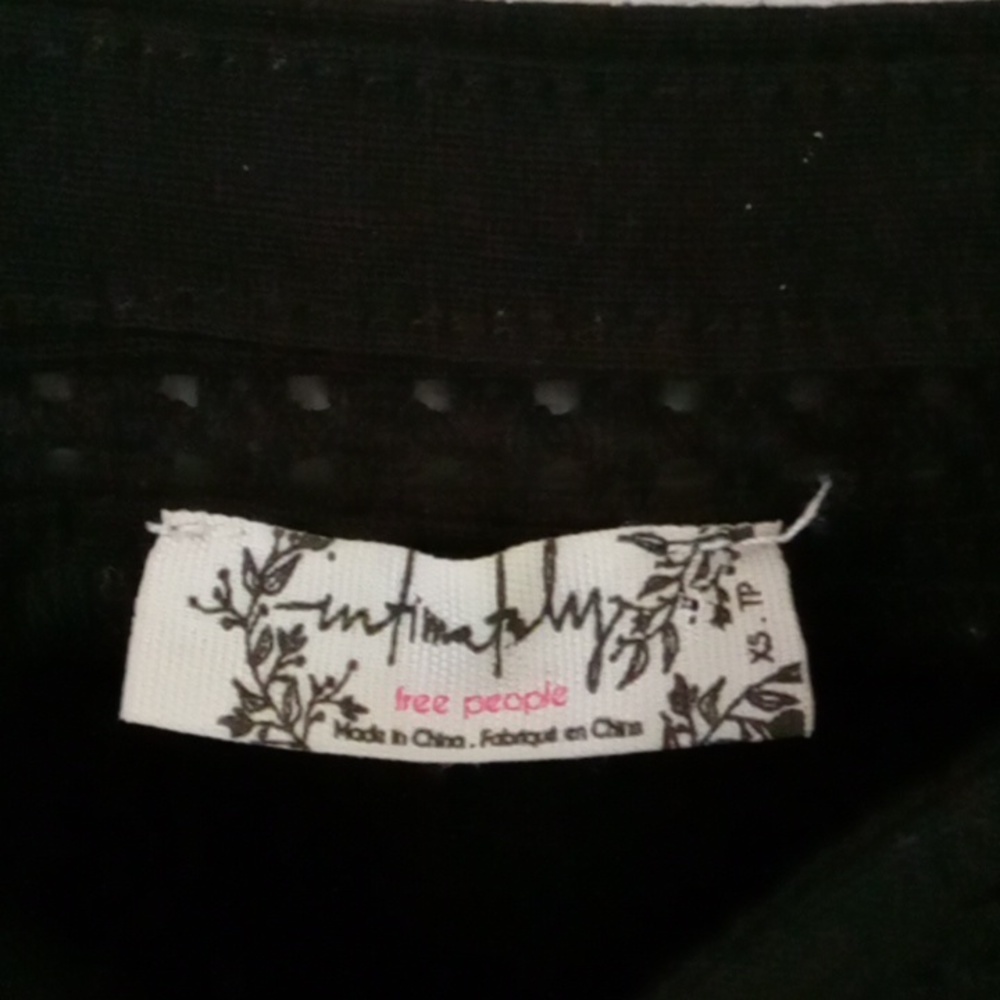 Intimately Free People Beyond Me Fit & Flare Black Mini Dress - Picture 2 of 8